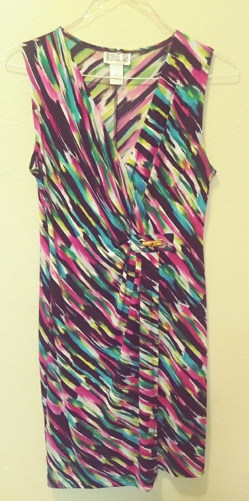 Sleeveless Robbie Bee dress, size medium